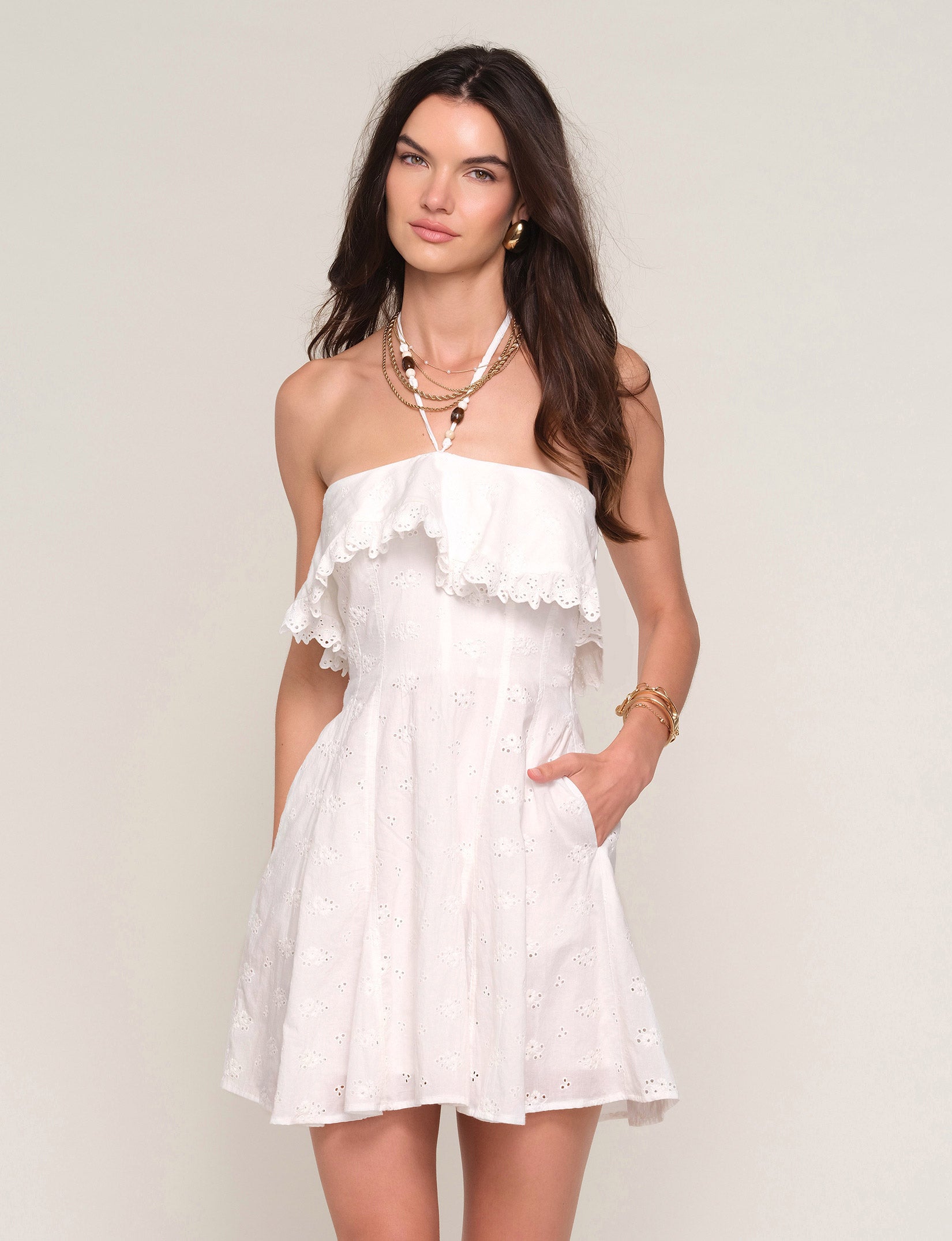 heartloom white lace dress Sarella Dress