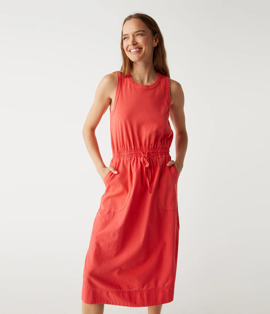 Wilhelmina Rib Midi Dress