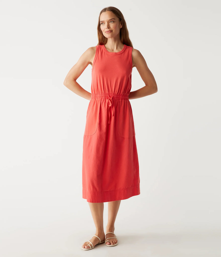 Wilhelmina Rib Midi Dress