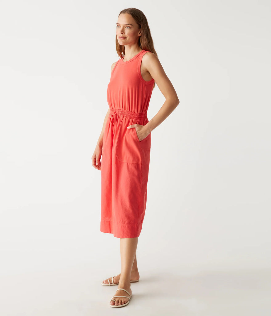 Wilhelmina Rib Midi Dress