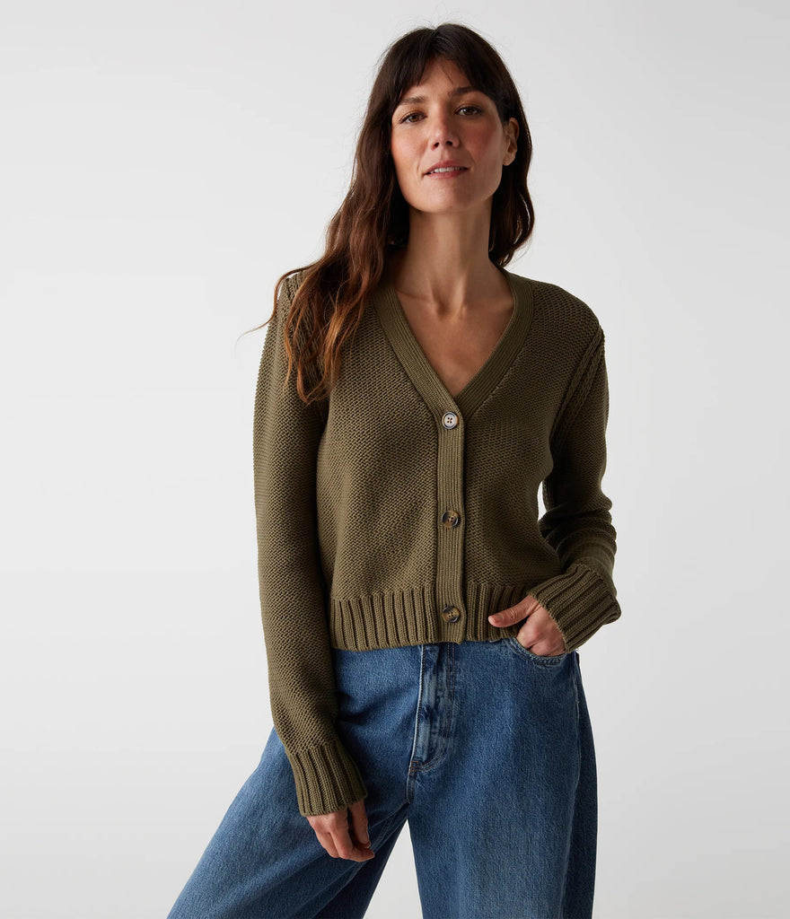 Fran Crop Sweater Cardigan