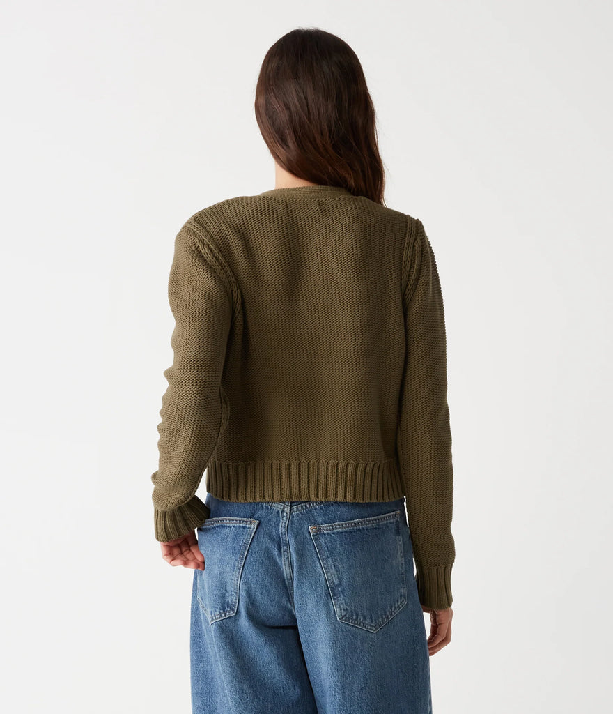 Fran Crop Sweater Cardigan