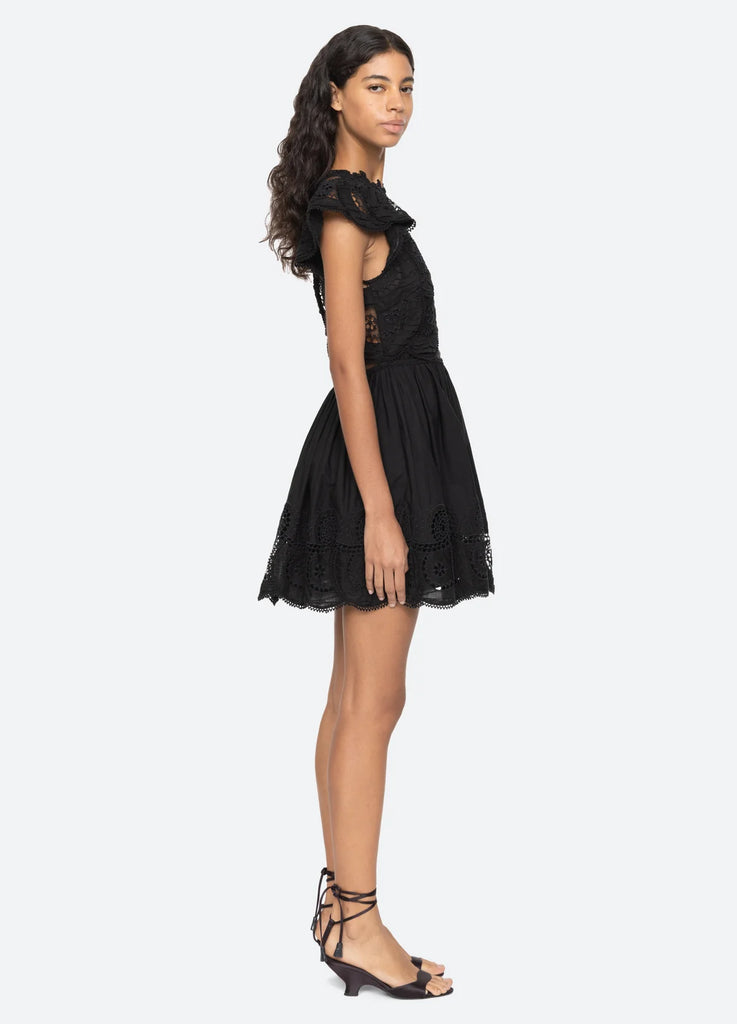 Drea Flutter Sleeve Dress