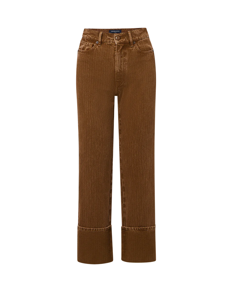 Dylan Cuffed Straight-Leg Pant