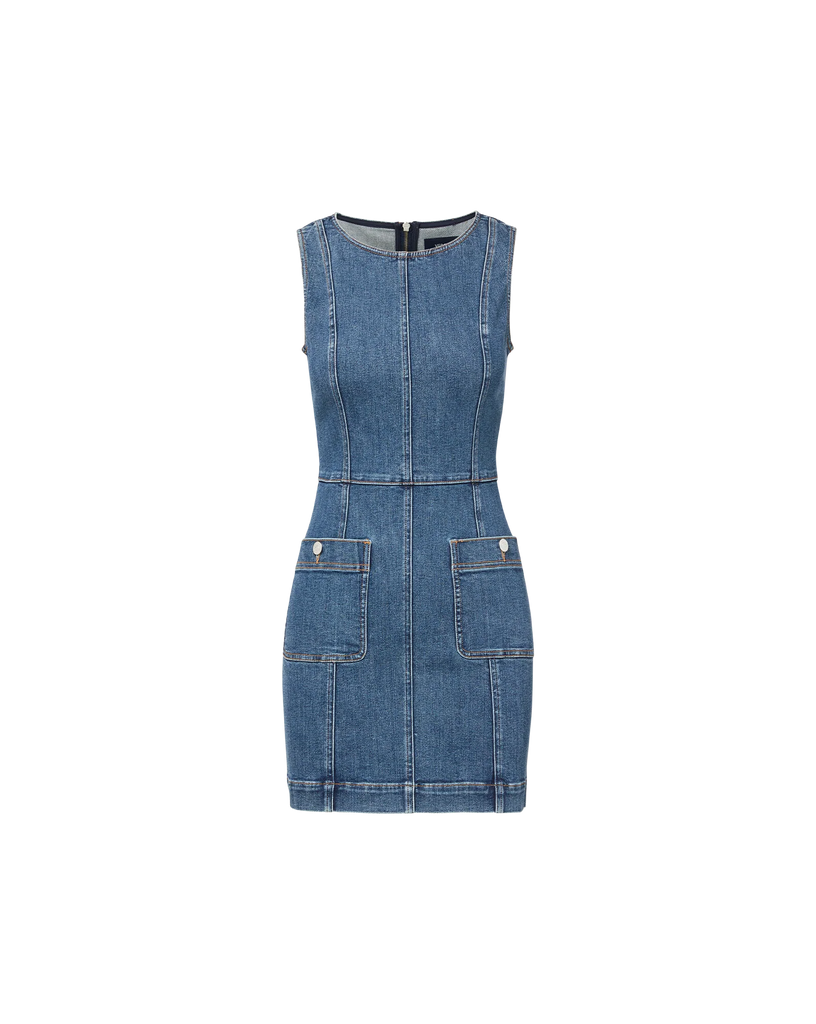 Zaire Denim Mini Dress