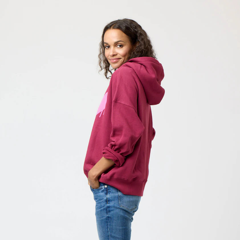 Boyfriend Drippy Heart Hoodie