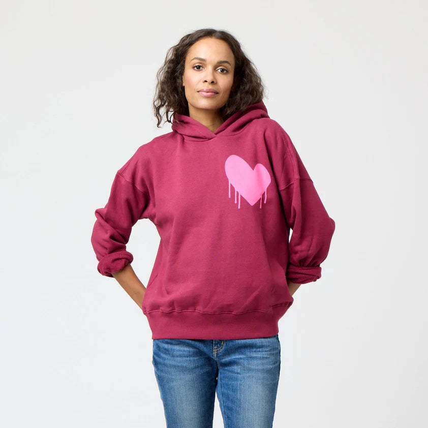 Boyfriend Drippy Heart Hoodie
