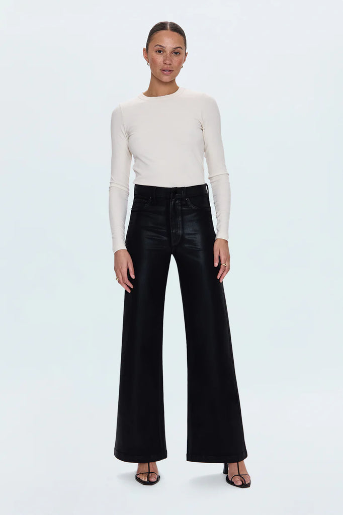 Lana High Rise Ultra Wide Coated Jean