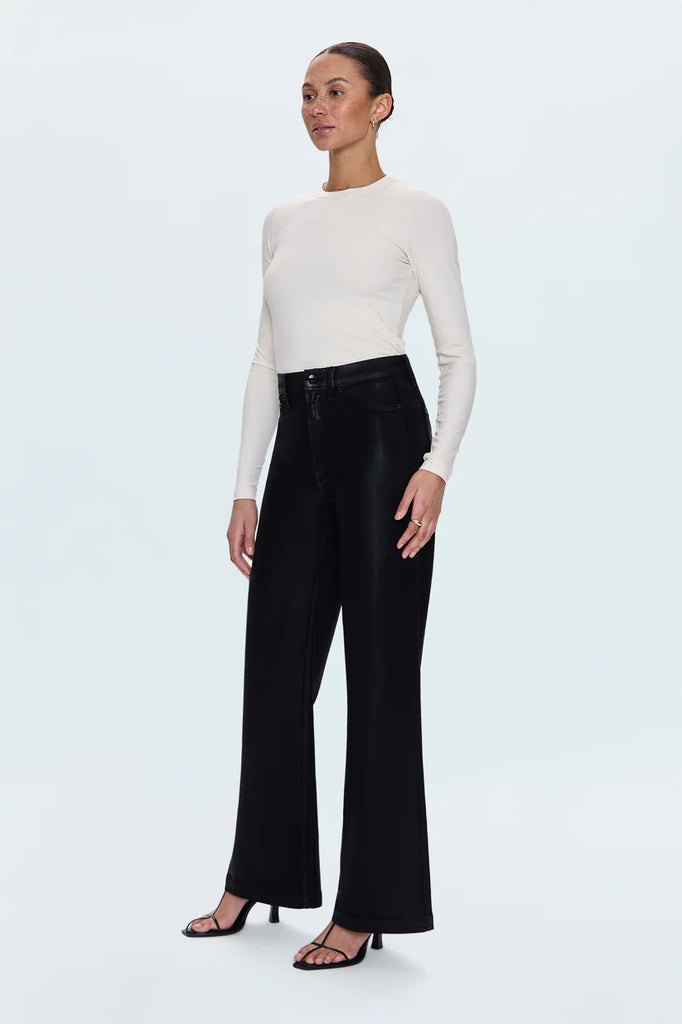 Lana High Rise Ultra Wide Coated Jean