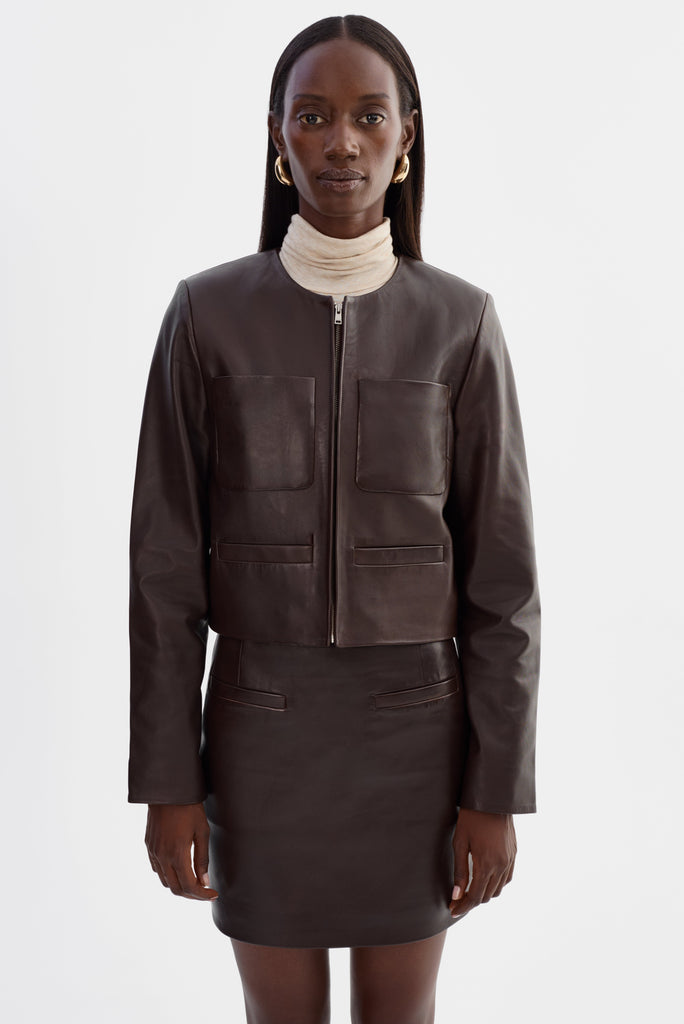 Linette Leather Jacket