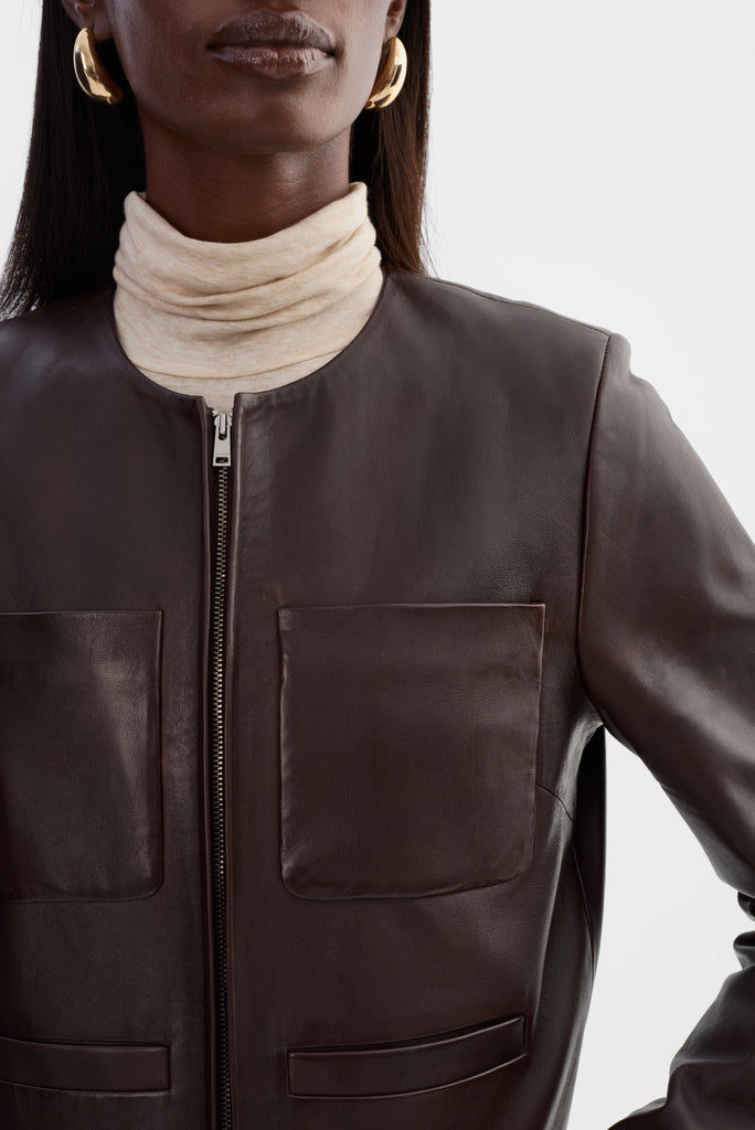 Linette Leather Jacket