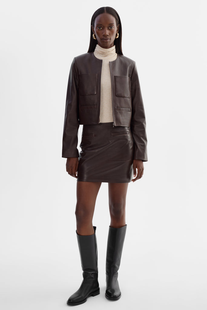Linette Leather Jacket