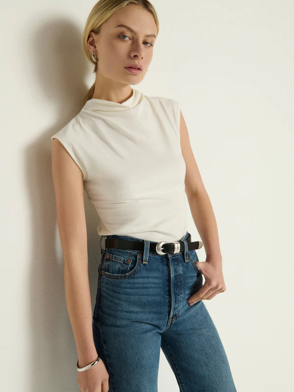 Lulu Mock Neck Top