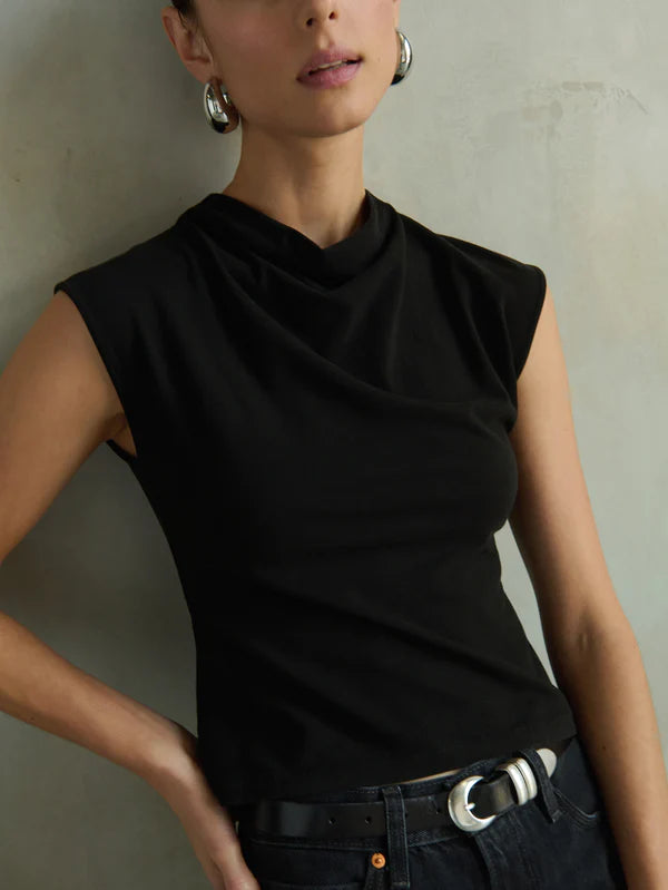 Lulu Mock Neck Top