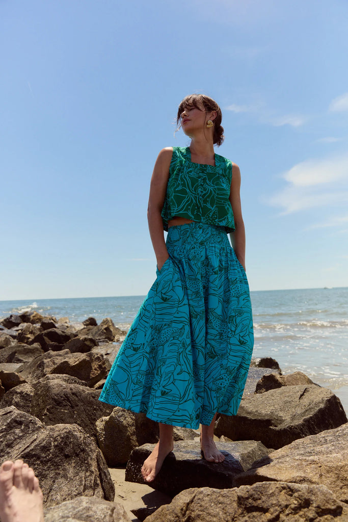 Georgia Skirt, Reef Reverse