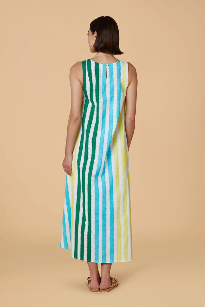 Dani Dress, Sorrento Stripe