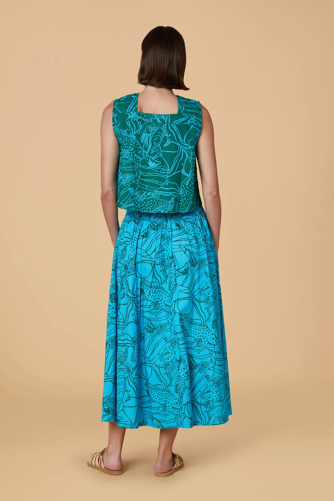 Georgia Skirt, Reef Reverse