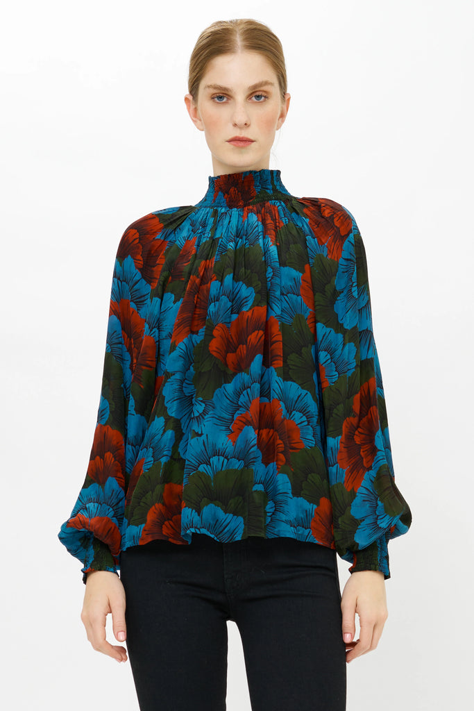 High Neck Blouse