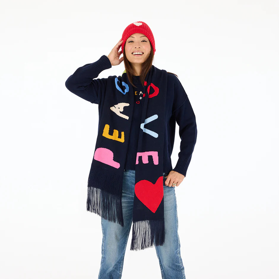 Peace & Love Scarf