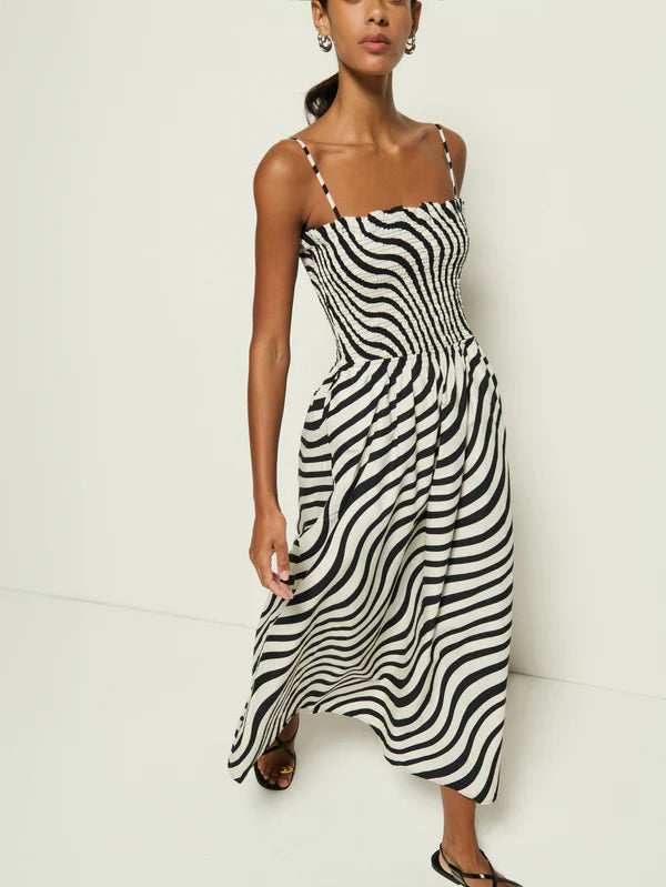 Sibelle Smocked Midi