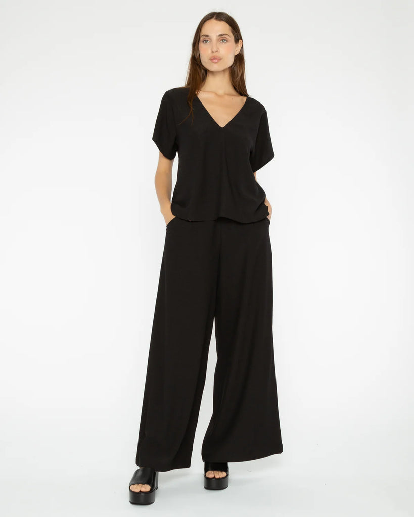 Satin Crepe Yacht Pant