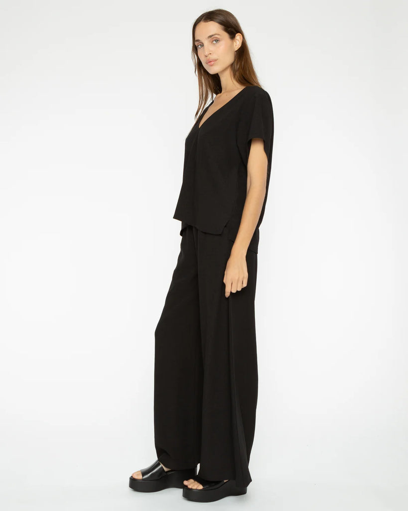 Satin Crepe Yacht Pant