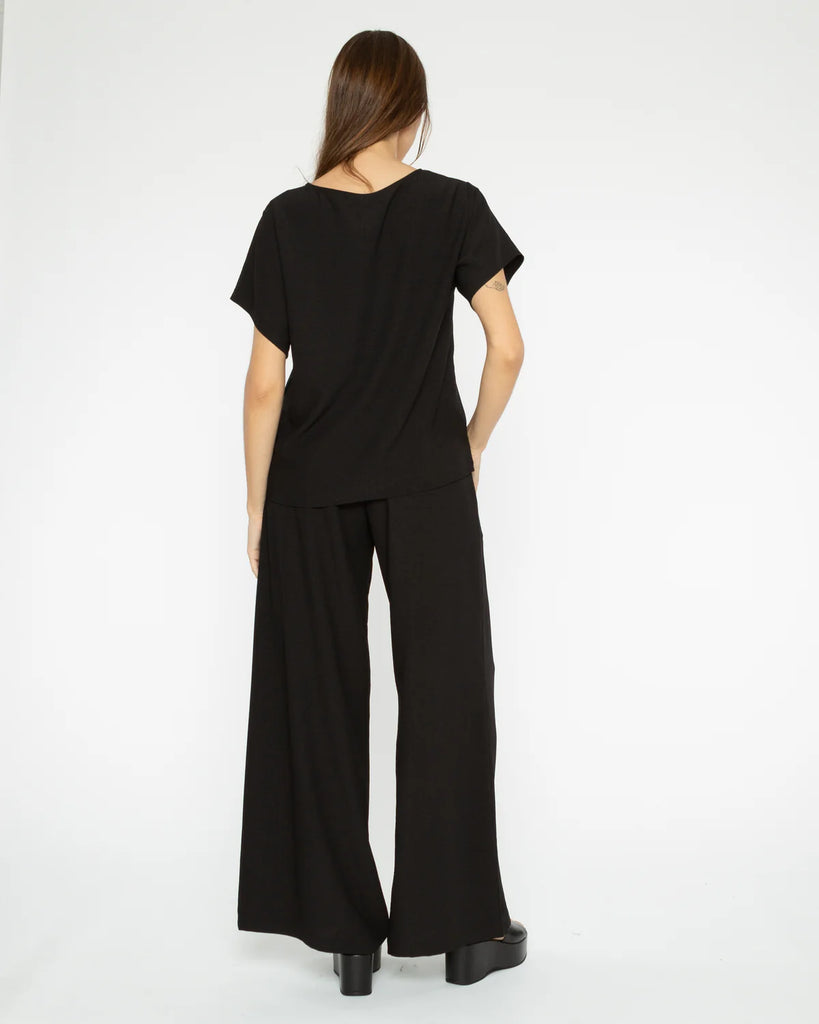 Satin Crepe Yacht Pant