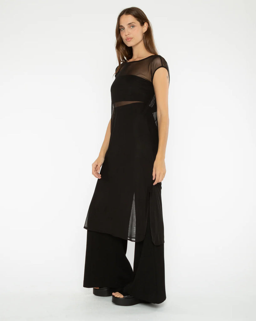 Mesh Column Dress