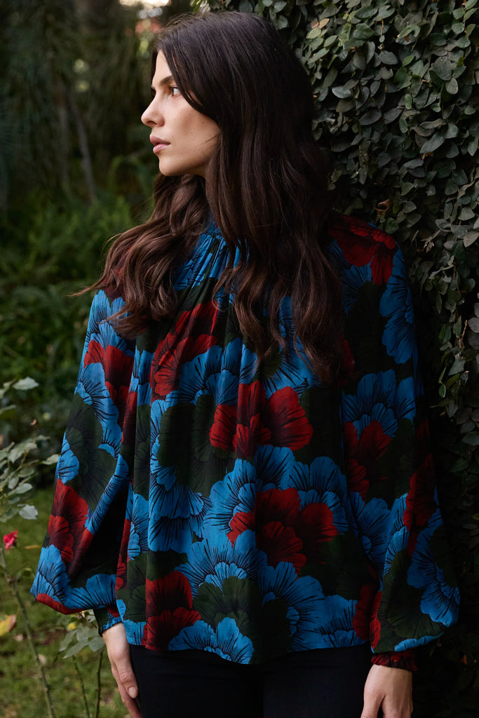 High Neck Blouse