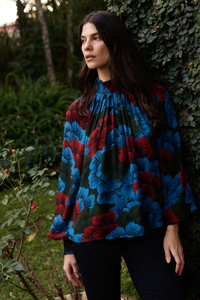High Neck Blouse