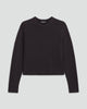 Cropped Crewneck Sweater in Cashmere