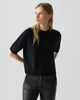 Cropped Tee in Cashmere