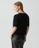 Cropped Tee in Cashmere