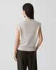 Relaxed Vest in Recycled Cashmere