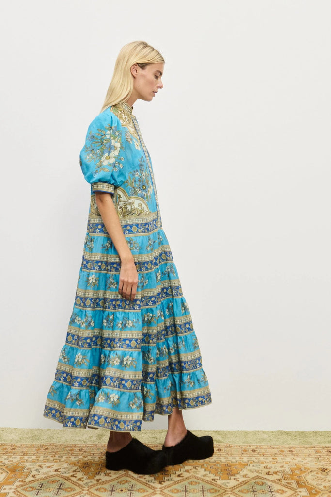 Cassie Tiered Midi Dress