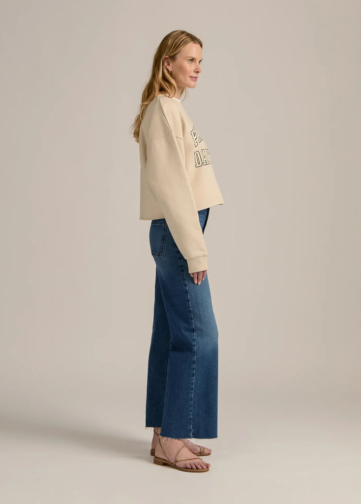 The Cropped Collegiate Sweatshirt