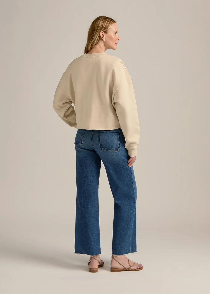 The Cropped Collegiate Sweatshirt
