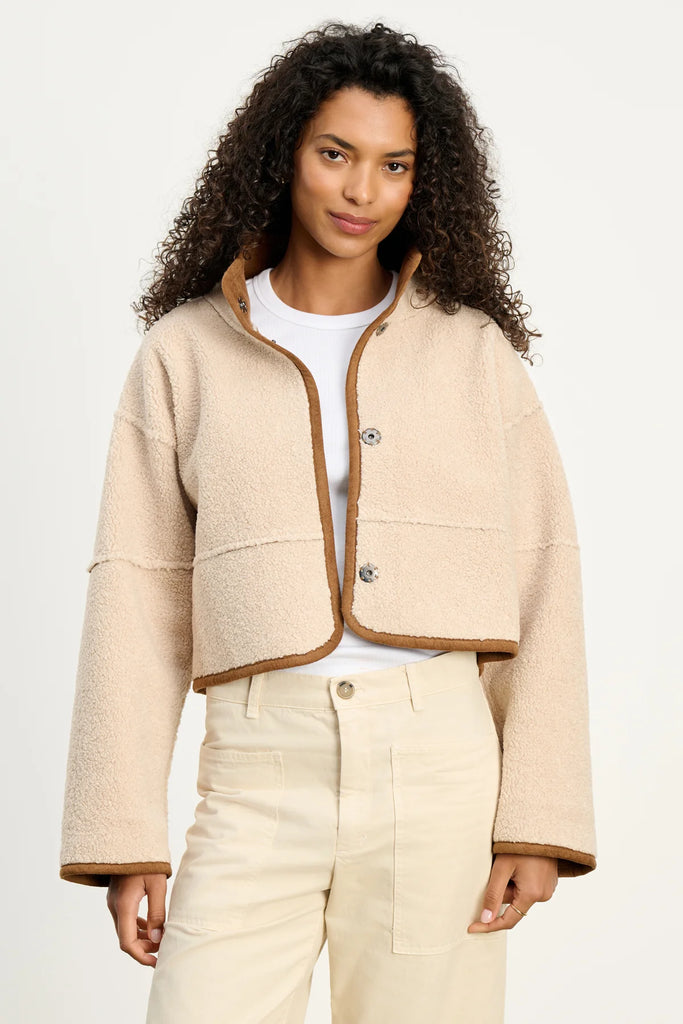 Kelly Luxe Sherpa Reversible Jacket