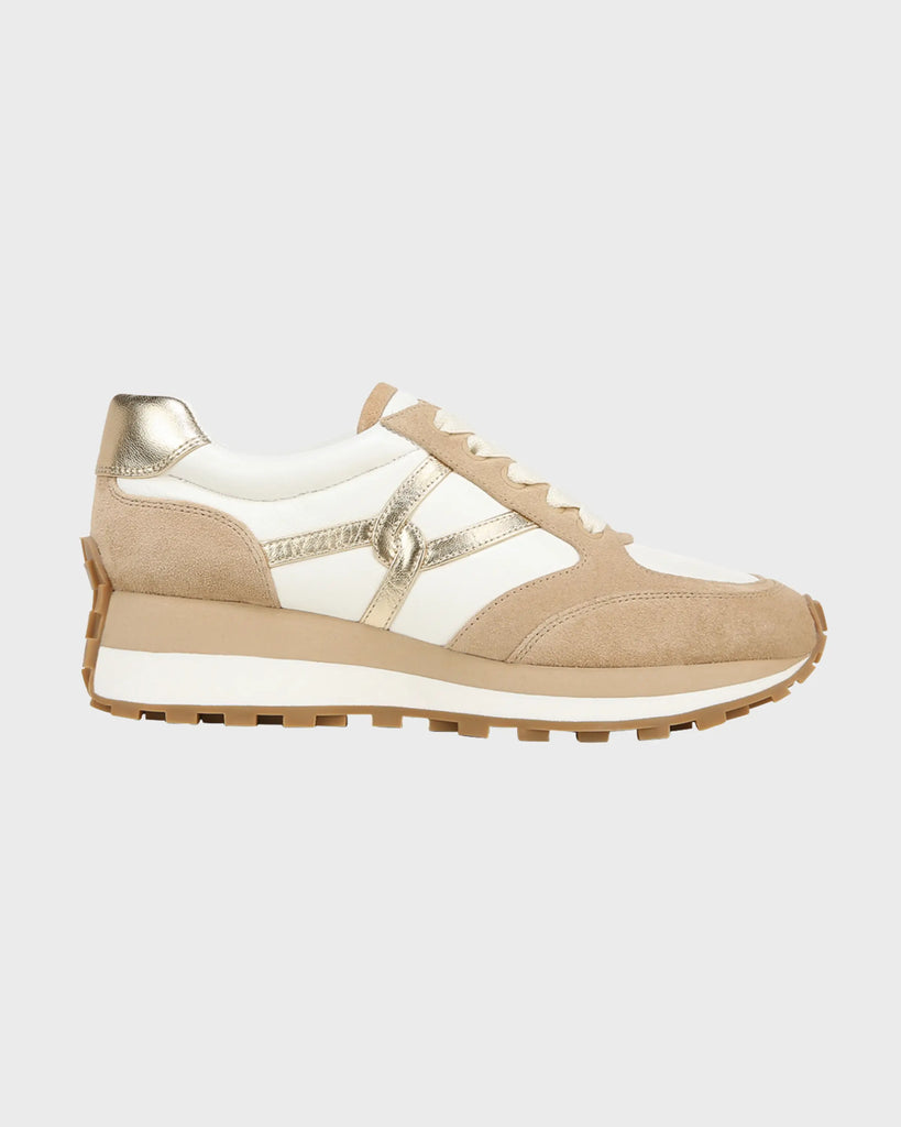 Valentina Mixed Leather Sneakers