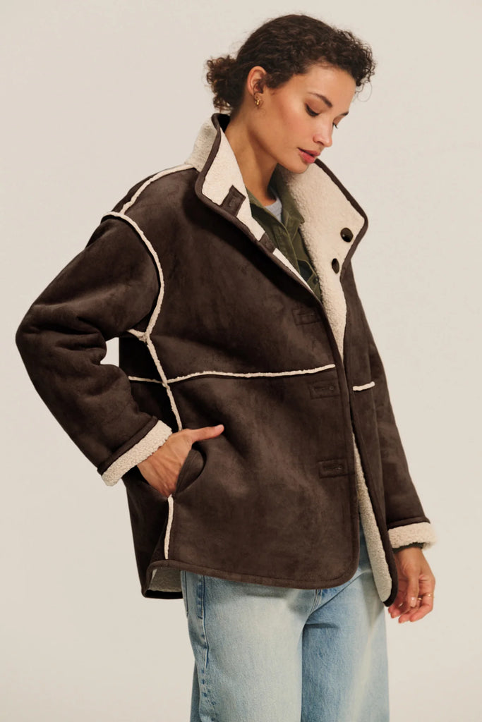 Shona Sherpa Reversible Jacket