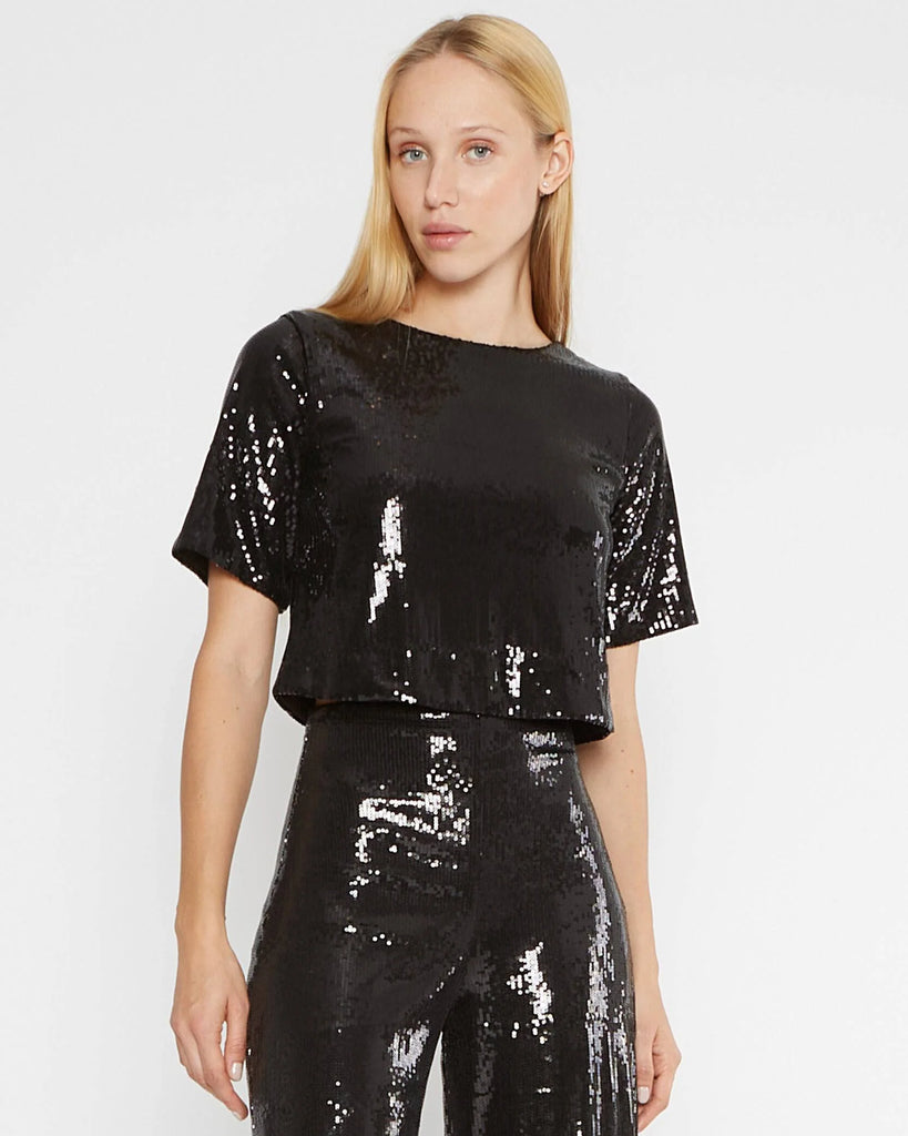 The Sequin Short Sleeve Shirt