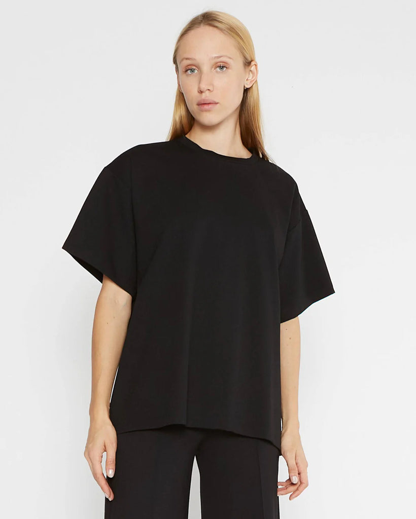 Ponte Knit Oversized Top