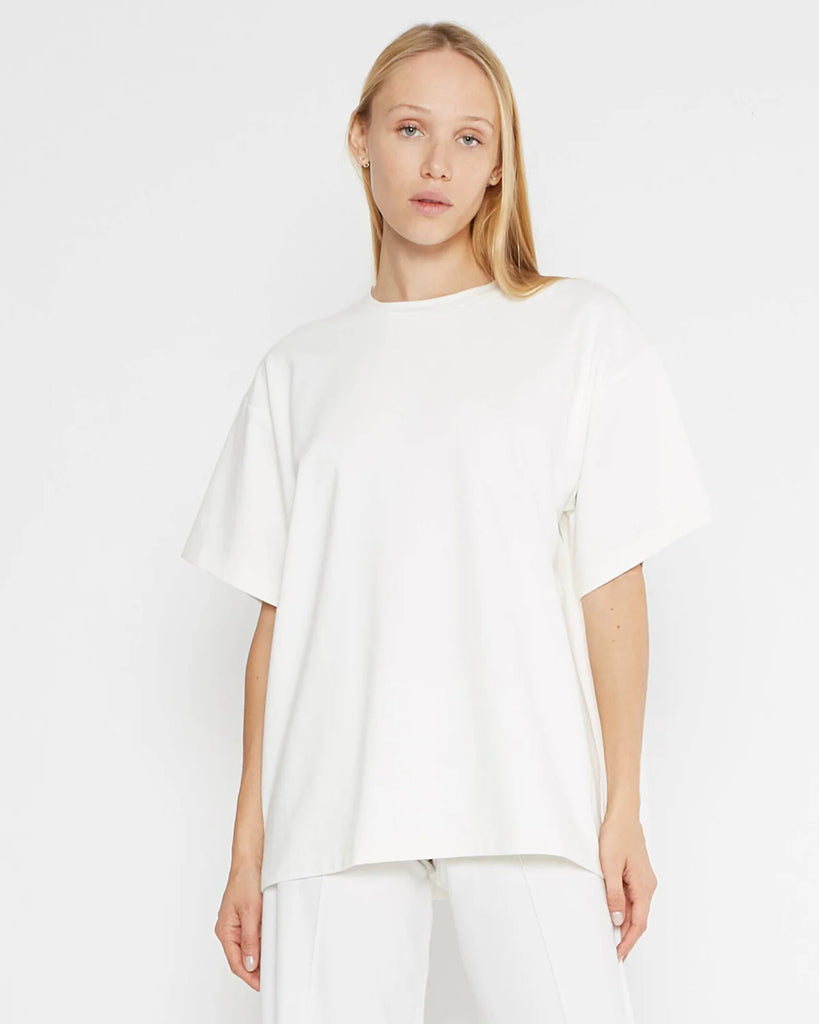 Ponte Knit Oversized Top