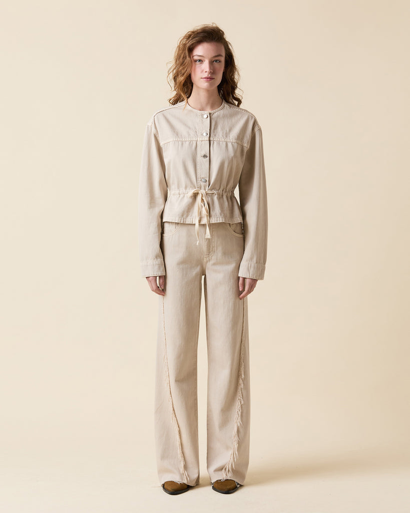 Libra Embroidered WideLeg