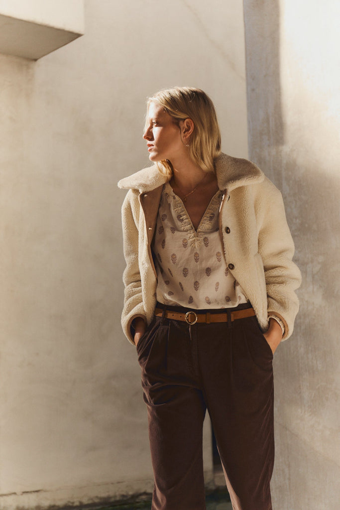 Amara Sherpa Reversible Jacket