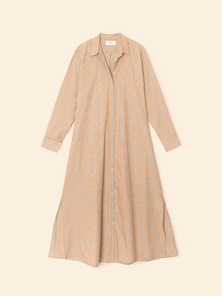 Toffee Stripe Boden Dress