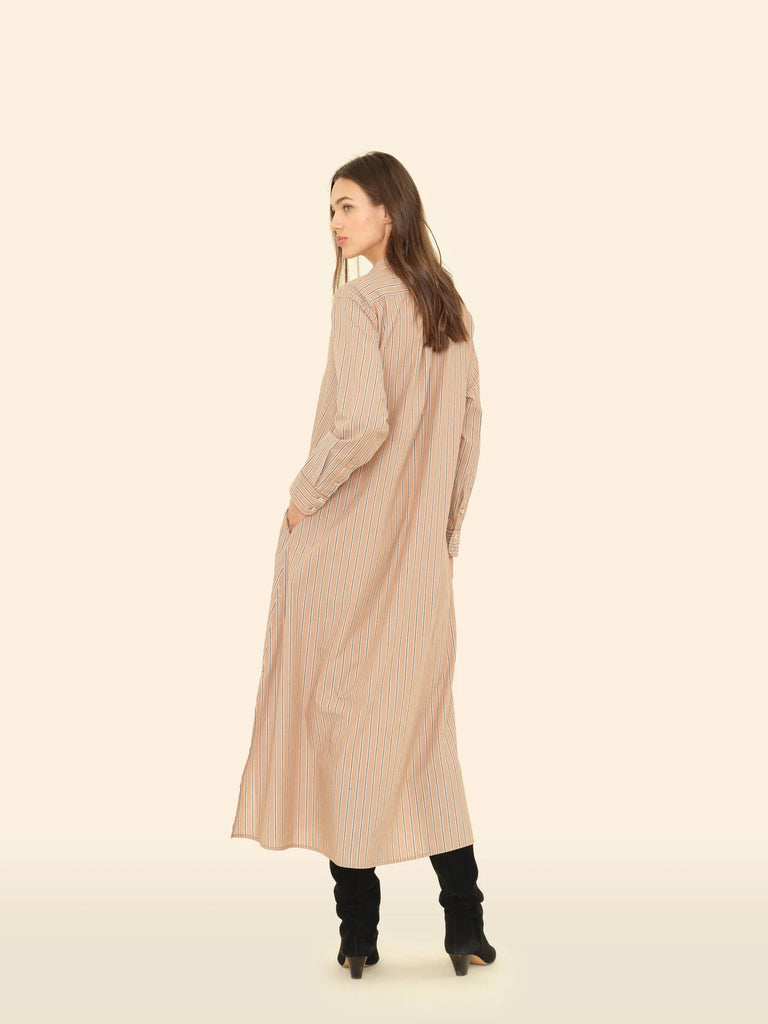 Toffee Stripe Boden Dress