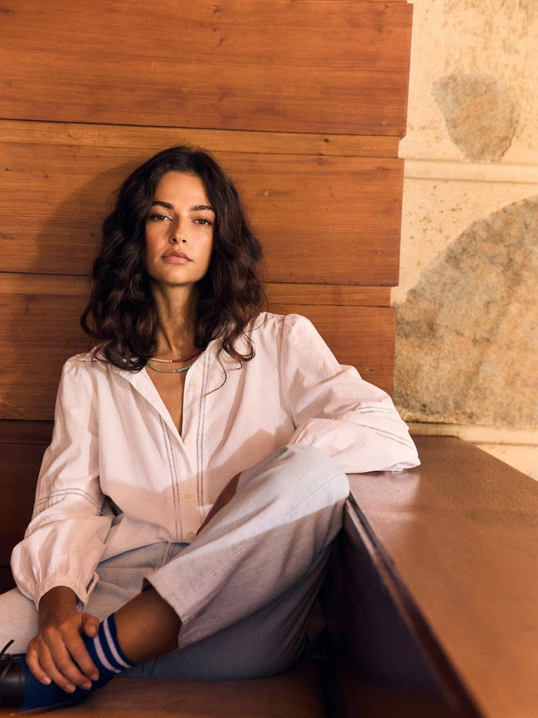 White Renata Shirt