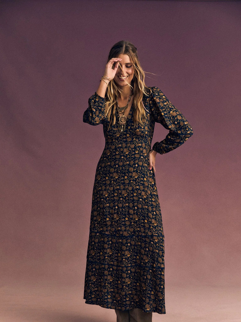 Golden Rod Charly Dress