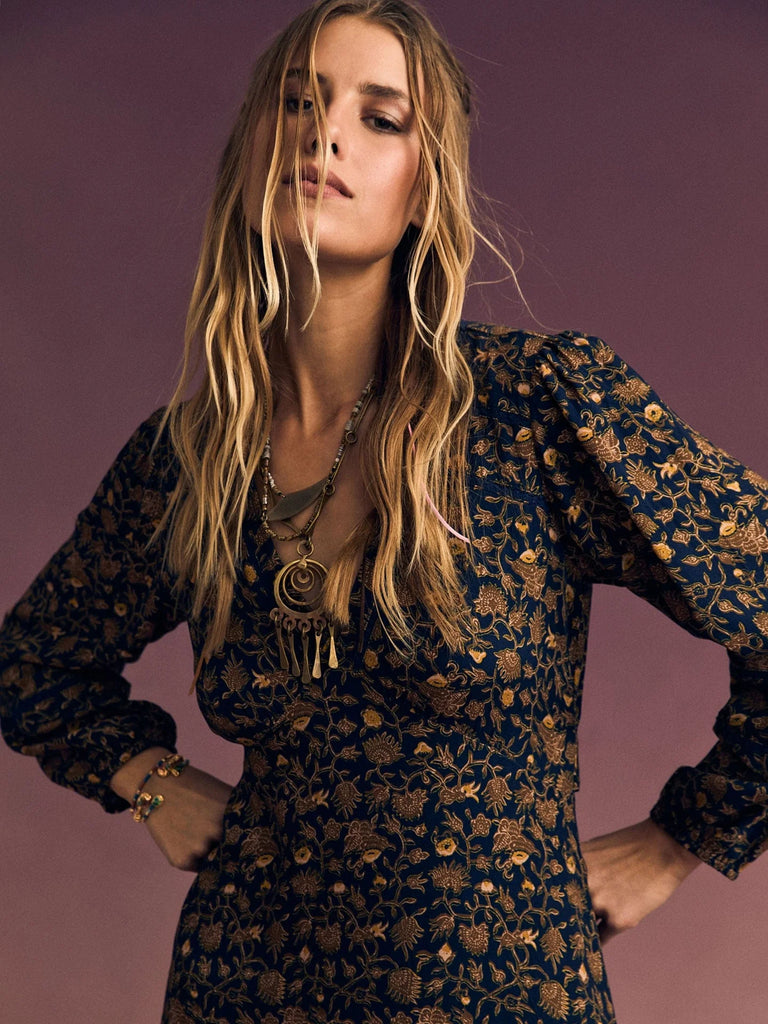 Golden Rod Charly Dress